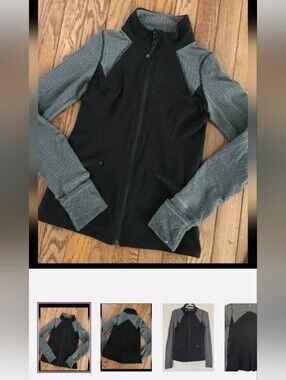 Back To School!! Lot Of 3 Ivivva Top & 2 Jackets Size 14 Lululemon For Girls.